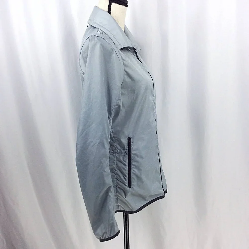 Nike Iridescent Lux Convertible Running Jacket Womens‎ Size S Vest Removable